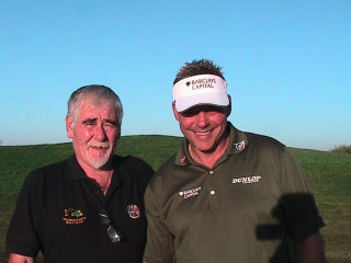 Hon. Pres. Cecil Patrick Doole & Darren Clarke
